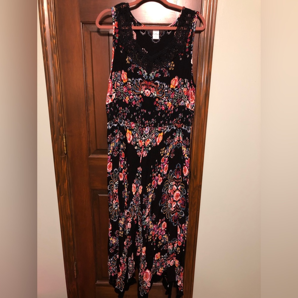 Flowy Floral Dress